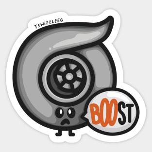 Cutest Turbo - Ghosted (BOOst) Sticker